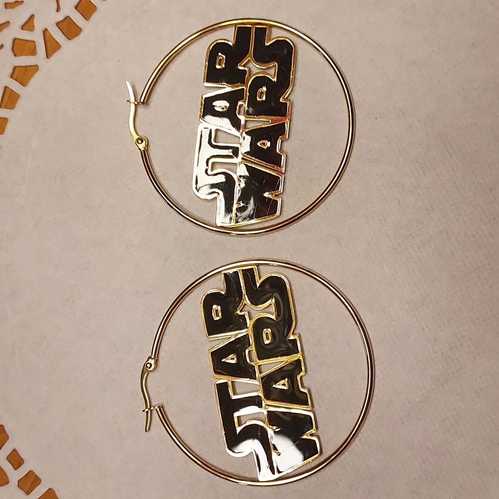 Star Wars earrings..